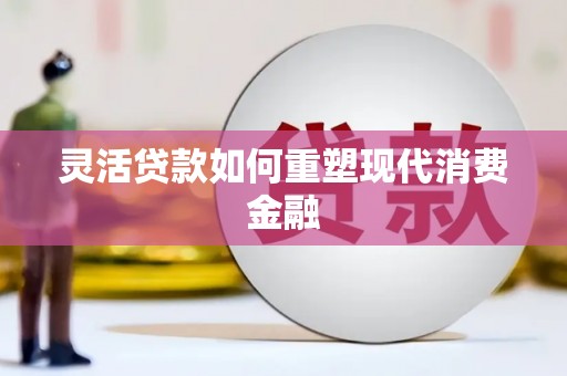 普格灵活贷款如何重塑现代消费金融