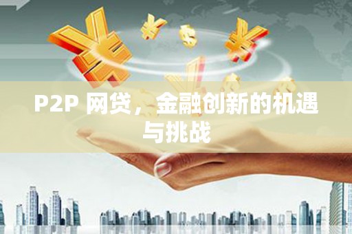 普格P2P 网贷，金融创新的机遇与挑战