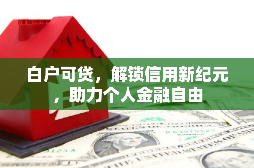 普格白户可贷，解锁信用新纪元，助力个人金融自由