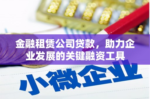 普格金融租赁公司贷款，助力企业发展的关键融资工具