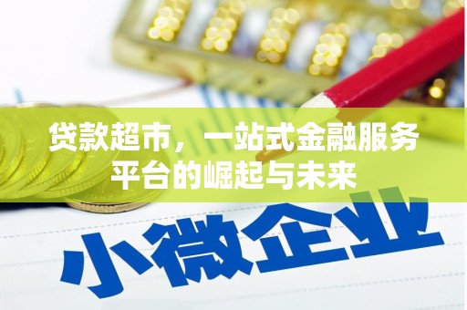 普格贷款超市，一站式金融服务平台的崛起与未来