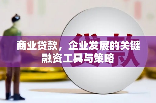 普格商业贷款，企业发展的关键融资工具与策略