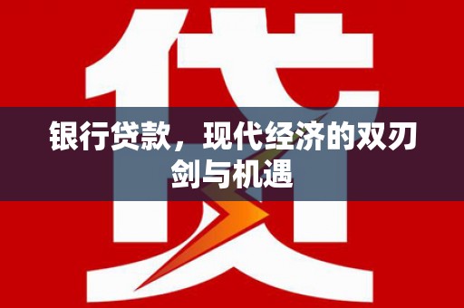 普格银行贷款，现代经济的双刃剑与机遇