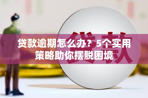 普格贷款逾期怎么办？5个实用策略助你摆脱困境