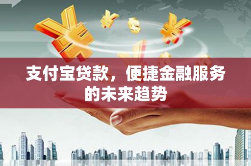 普格支付宝贷款，便捷金融服务的未来趋势