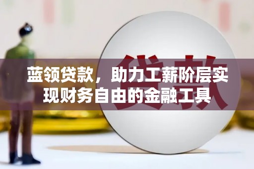 普格蓝领贷款，助力工薪阶层实现财务自由的金融工具