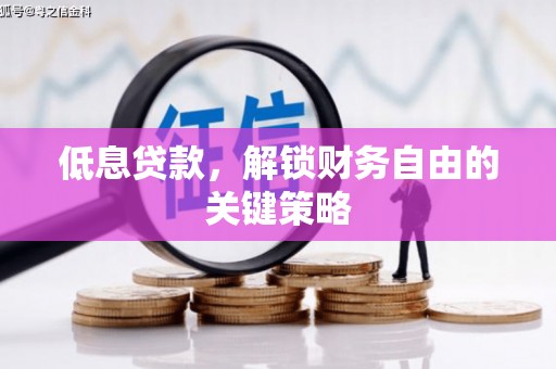 普格低息贷款，解锁财务自由的关键策略