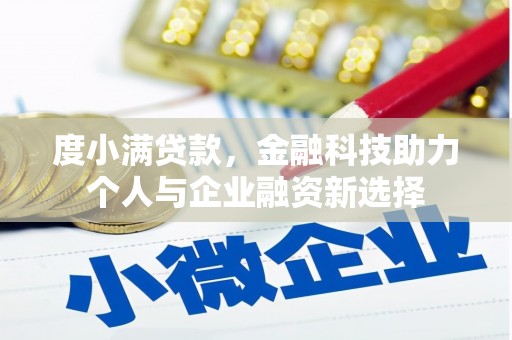 普格度小满贷款，金融科技助力个人与企业融资新选择