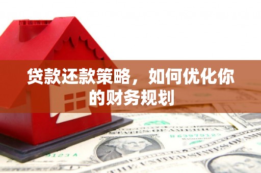 普格贷款还款策略，如何优化你的财务规划
