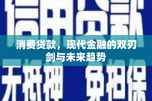 普格消费贷款，现代金融的双刃剑与未来趋势