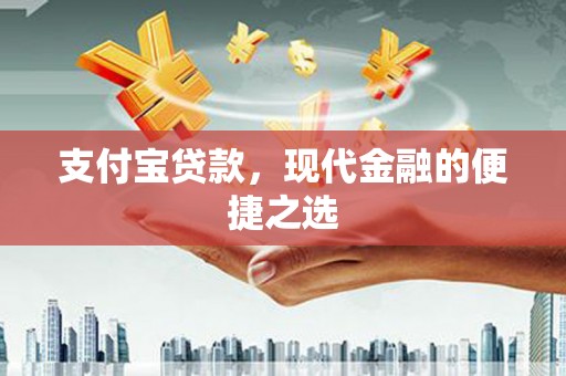 普格支付宝贷款，现代金融的便捷之选