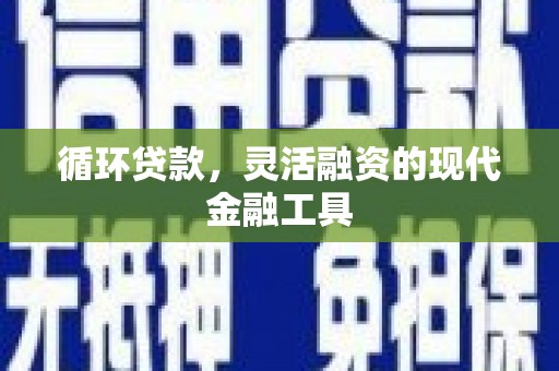 普格循环贷款，灵活融资的现代金融工具