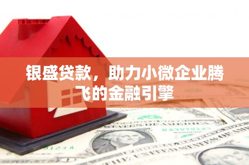 普格银盛贷款，助力小微企业腾飞的金融引擎