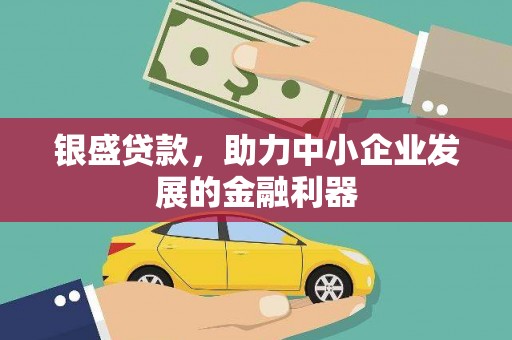普格银盛贷款，助力中小企业发展的金融利器