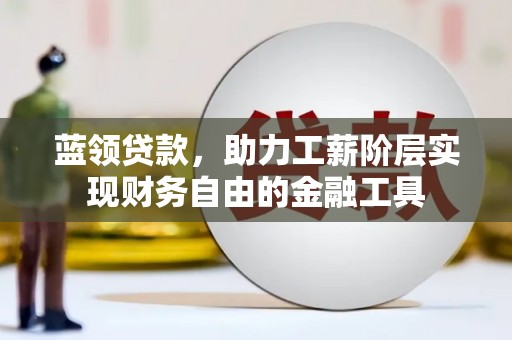 普格蓝领贷款，助力工薪阶层实现财务自由的金融工具