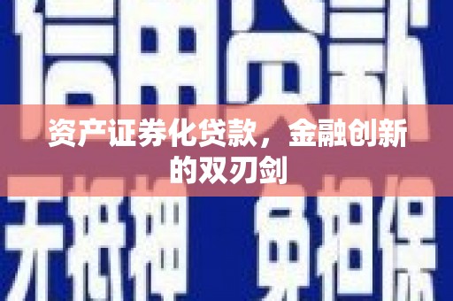 普格资产证券化贷款，金融创新的双刃剑