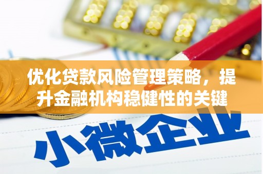 普格优化贷款风险管理策略，提升金融机构稳健性的关键