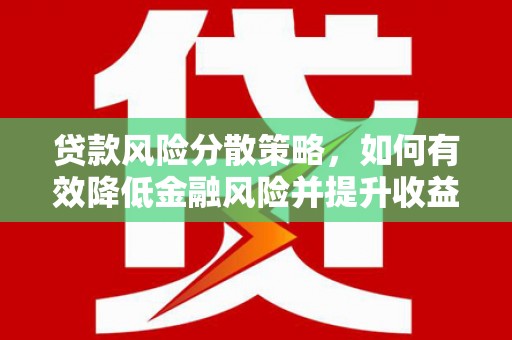 普格贷款风险分散策略，如何有效降低金融风险并提升收益