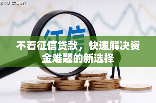 普格不看征信贷款，快速解决资金难题的新选择