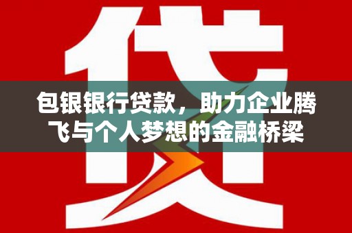 普格包银银行贷款，助力企业腾飞与个人梦想的金融桥梁