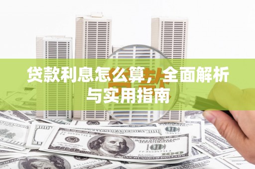 普格贷款利息怎么算，全面解析与实用指南
