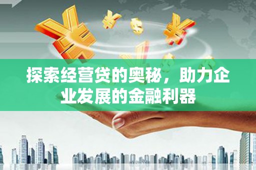 普格探索经营贷的奥秘，助力企业发展的金融利器