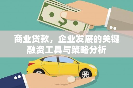 普格商业贷款，企业发展的关键融资工具与策略分析