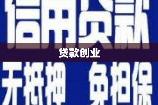 普格贷款创业