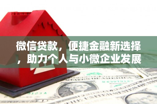 普格微信贷款，便捷金融新选择，助力个人与小微企业发展