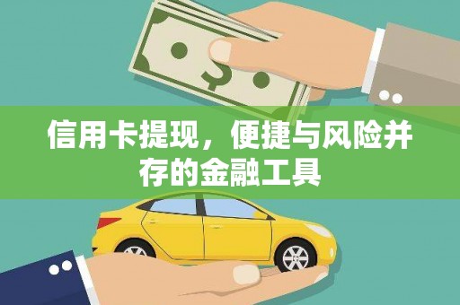 普格信用卡提现，便捷与风险并存的金融工具