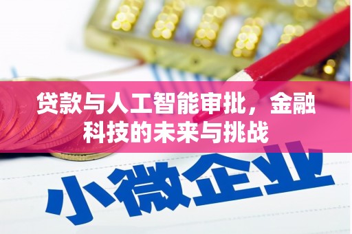 普格贷款与人工智能审批，金融科技的未来与挑战