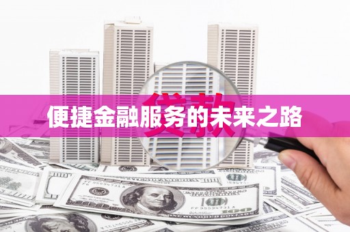 普格便捷金融服务的未来之路