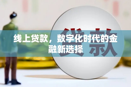 普格线上贷款，数字化时代的金融新选择