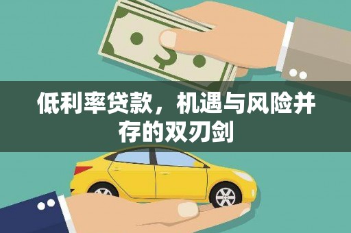 普格低利率贷款，机遇与风险并存的双刃剑