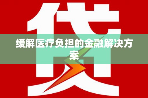 普格缓解医疗负担的金融解决方案