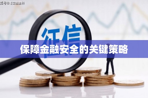 普格保障金融安全的关键策略