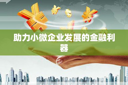 普格助力小微企业发展的金融利器