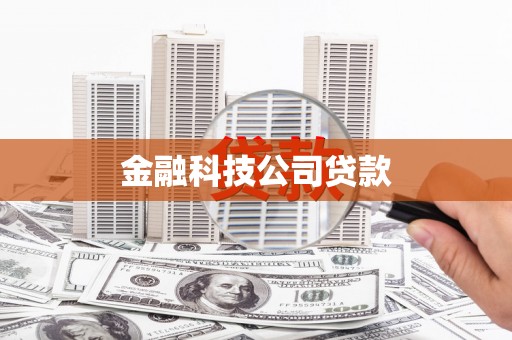 普格金融科技公司贷款