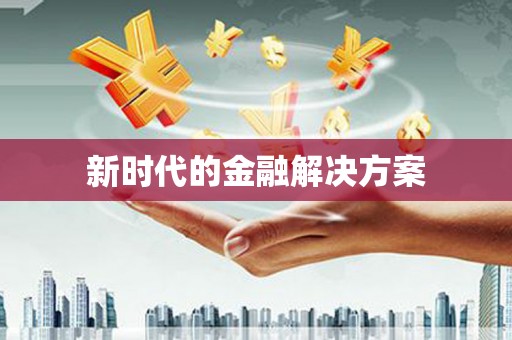 普格新时代的金融解决方案
