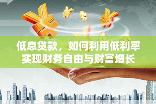 普格低息贷款，如何利用低利率实现财务自由与财富增长