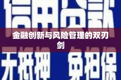 普格金融创新与风险管理的双刃剑